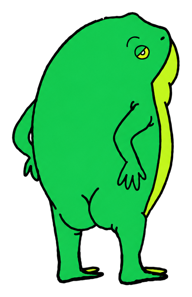GYATT FROG character